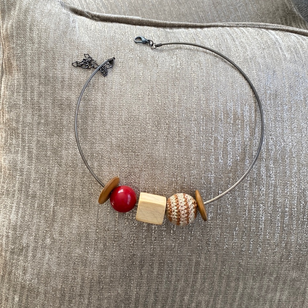 Handmade Brazilian Wire Choker Necklace